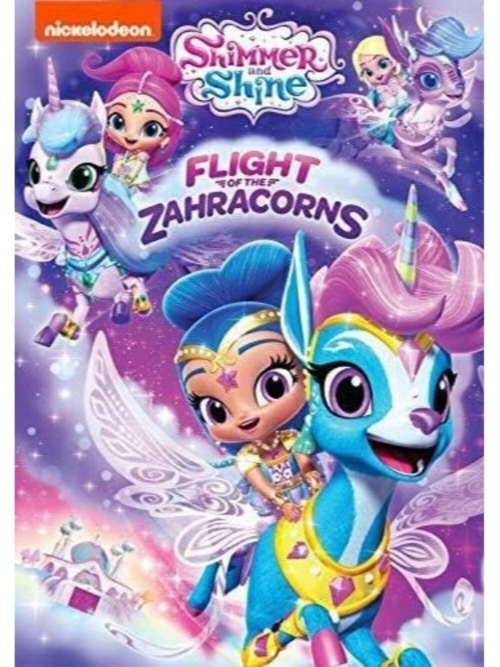 Shimmer And Shine Flight of The Zahracorns (DVD, Region 1) Brand New!